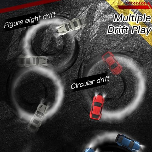 Stylomira 1:64 Scale Mini RC Drift Car, 2.4G Full Proportional RC Electric Mini Racing Drift Car Model, High-Speed Remote Control Vehicle for Adults & Hobbyists (Black) - Image 9