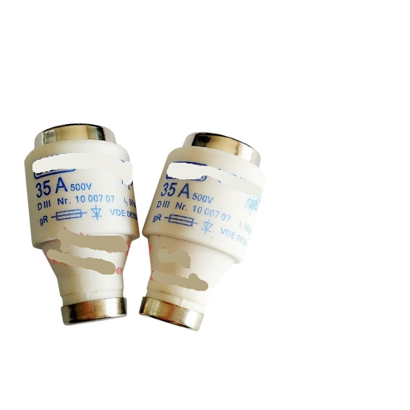 Amazon.co.jp: 1 個ヒューズ 1000707 35A 50A 63A 500V DLLL 保険 GR