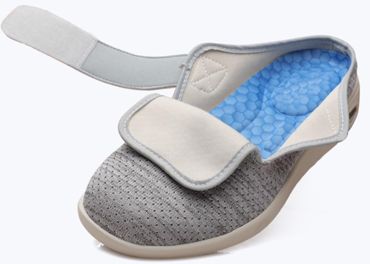 DaoGeSir Scarpe Per Diabetiche Da Donna Pantofole Anziani Piedi Gonfiati Riabilitazione Postoperatoria Scarpe Calzatura Sanitaria Stretch Uomo Scarpa Ortopedica Pollice Valgo Calzature