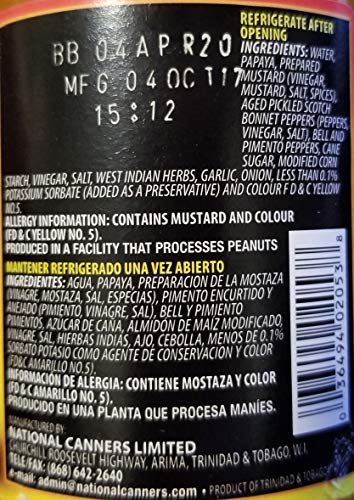 Matouks Trinidad Hot Sauce Salsa Picante 10 Oz 2pk Desertcart