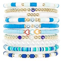 10pcs-Blue Gold