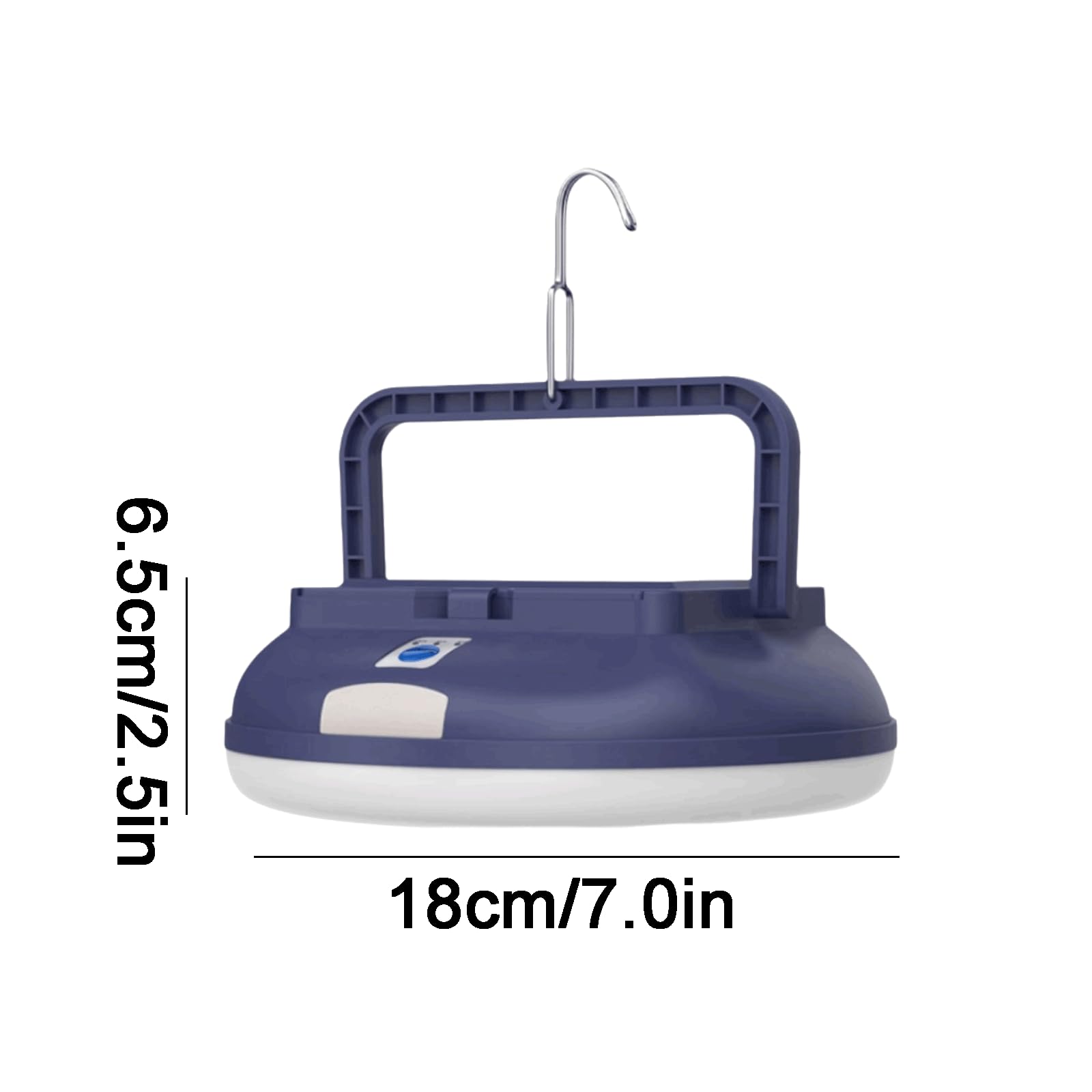 Linterna de plástico para Acampar, Linterna para Tienda de campaña al Aire Libre, Linterna de Camping con Carga Solar, Linterna de Camping Multifuncional con Gancho