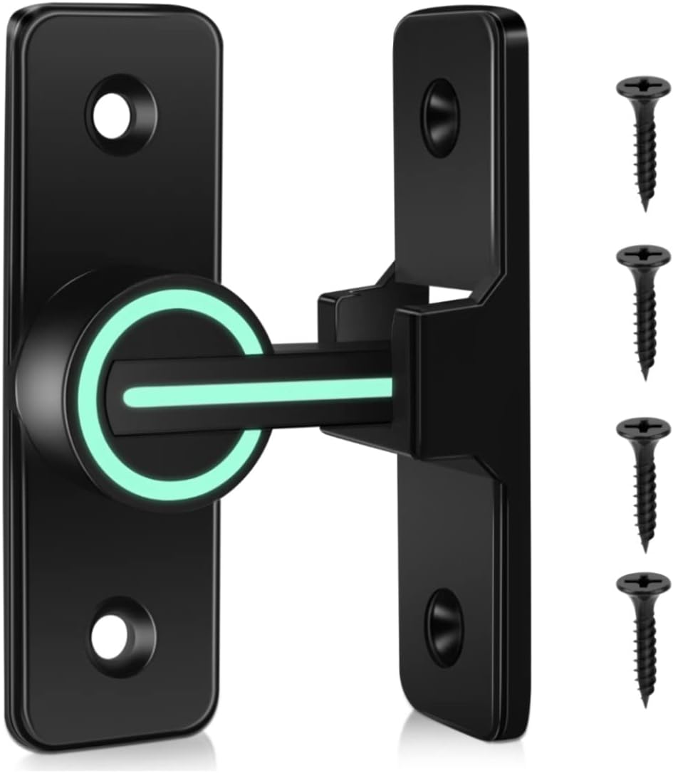 Barn Door Lock Hardware welltop 90 Degree Stainless Steel Latch Heavy