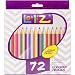LolliZ 72 Colored Pencils Set, with 72 Unique Color Choices!