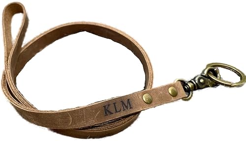 Lanyards for ID Badges, Personalized Lanyards, Leather Lanyard