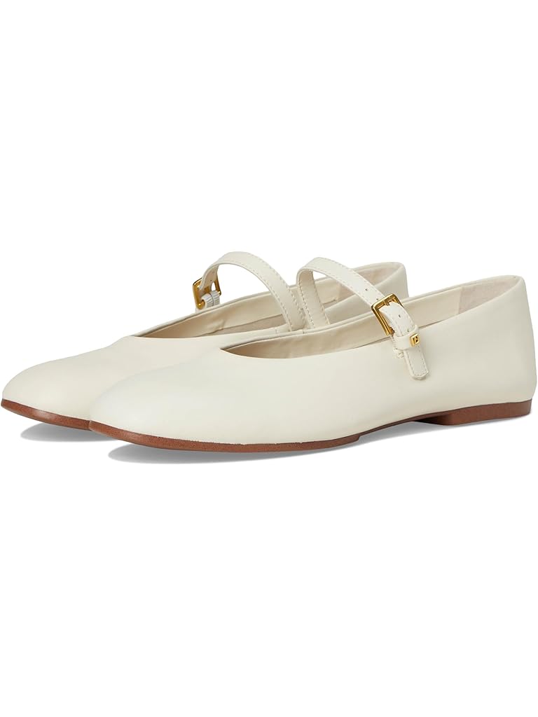 White Franco Sarto Odilia Mary Jane Shoes