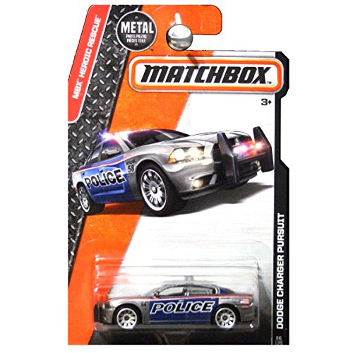 Preisvergleich Produktbild 2016 Matchbox MBX Heroic Rescue Dodge Charger Pursuit 86 / 125