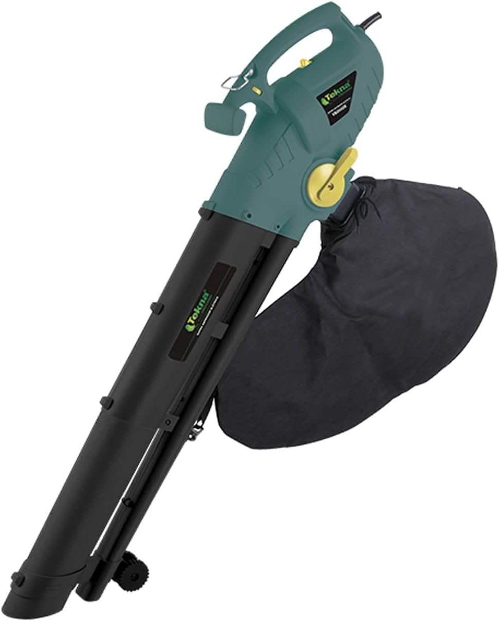Soprador e Aspirador Tekna 2000W 270km/h Bolsa 40L 220V — Melhor para Grandes Áreas Respira Fácil