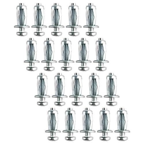 30 Tasselli M8 A Espansione Per Cavità - Dadi A Petalo In Acciaio Per Porte Cave E Lamiera - Foto 6