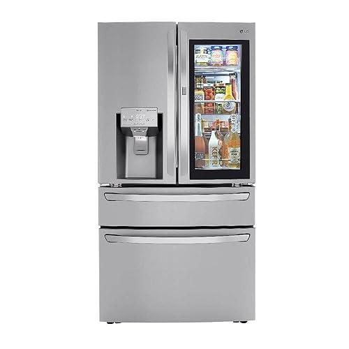LG LRMVS3006S 30 CF 4-Door French Door InstaView DID Craft Ice ThinQ Full Convert