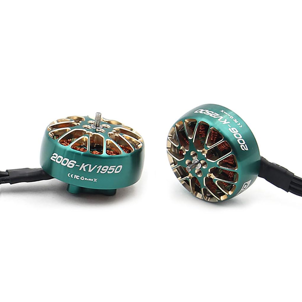 Sparkhobby 2006 1950KV 2500KV FPV Brushless Motor 4-6S 1.5mm Eje para RC 3.5 "T90mm Hélice Cinewhoop Drones (4PCS 2006 2500KV)