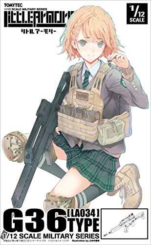 Tomytec Little Armory LA034: G36 Type Plastic Model Kit