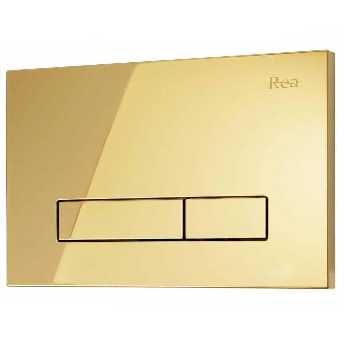 Rea - Stelaż Zestaw Podtynkowy K011A-Q Do Mis Wc Z Przyciskiem Hd Złoty, 9 X 52,5 X 103,5 Cm