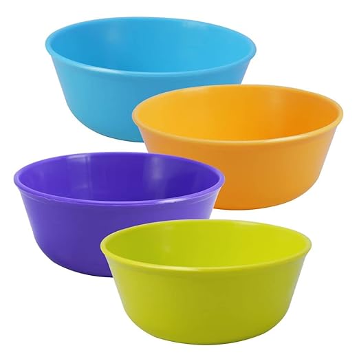 Sigma 500 Microwave Safe Multipurpose Bowls, Set of 4, Violet Color