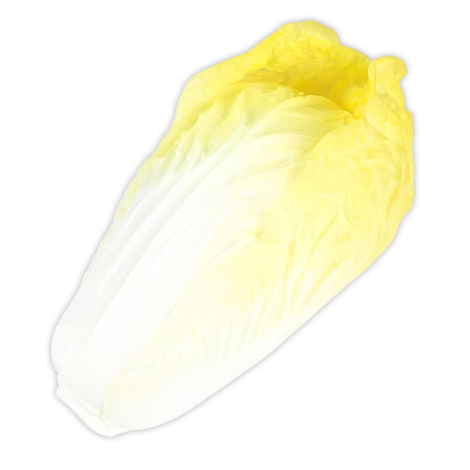 Limtula Yellow Realistic Artificial Chinese Cabbage Simulation Pu Chinese Vegetable Kitchen Decoration For Home Decoration Pu Artificial Deck