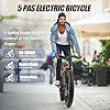 VARUN Electric Bikes for Adults, 26''* 4.0 Fat Tire Electric Mountain Bike with 48V/13Ah Lithium Battery, LCD Display with 5-PAS, E-fatbike with 3 Riding Mode, Mileage 110KM #4