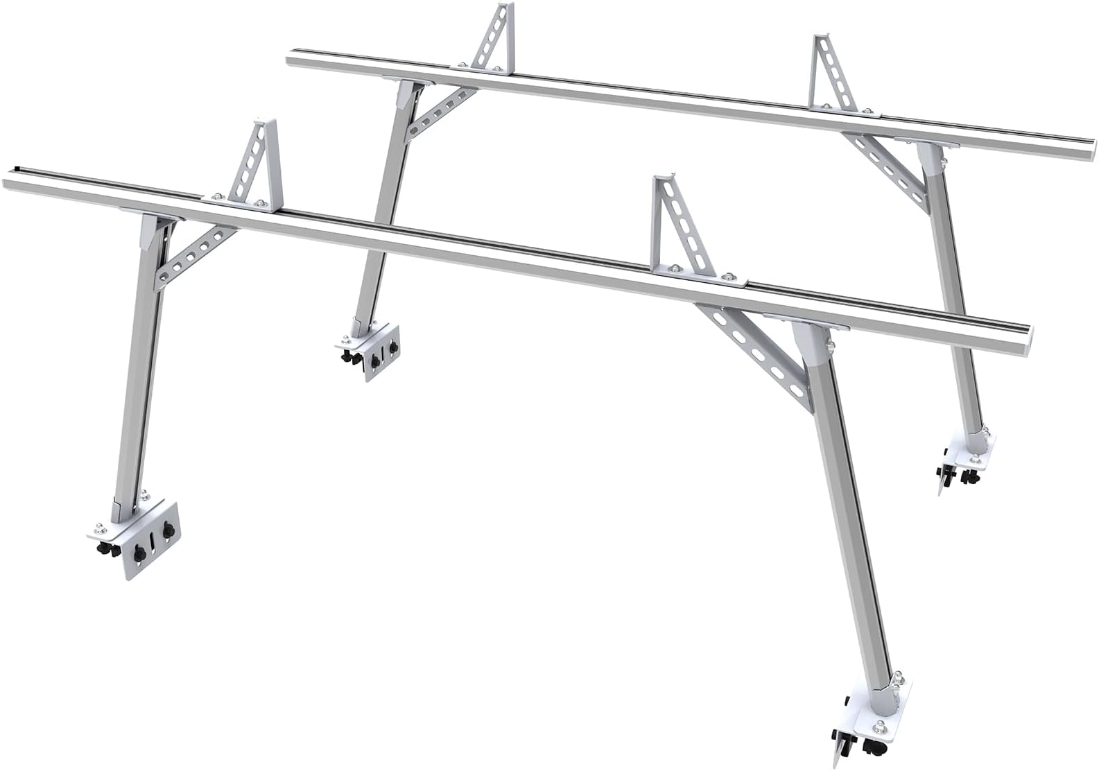 Amazon.com: VEVOR Truck Rack, 17-29in Adjustable Ladder Rack for Truck ...