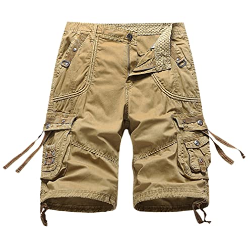 Short cargo en coton homme avec poches pratiques style jean
