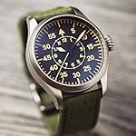 Ritche Christmas Gift Canvas Quick Release Watch Band 18mm 20mm 22mm 24mm Replacement Watch Straps for Men Women, White Elephant Gifts, Stocking Stuffers for Men - Image 2