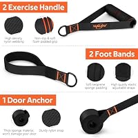 Pilates Bar Kit with Resistance Bands, Workout Equipment for Legs, Hip, Abs — image 3