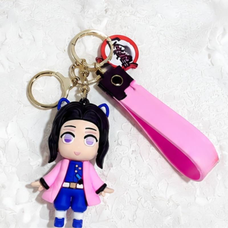 Image of Cute 3D Keychain | Keyring & Quirky Bag Charm | Hard Silicone, Unbreakable | Travel Essential | Kids Friendly | Strap & Bag Hook