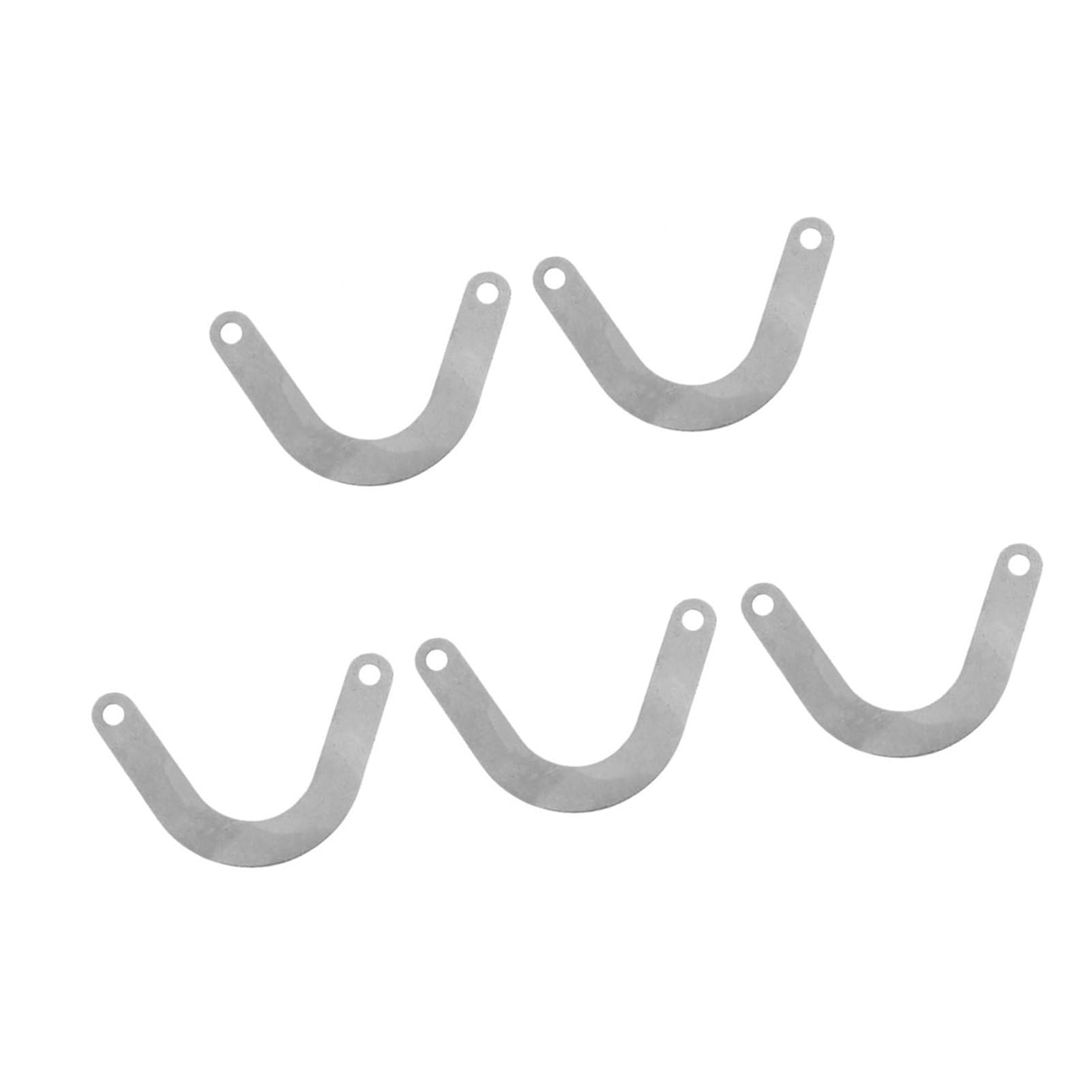 5 U-shaped valve springs for universal compressor valve plates for valve spring replacement