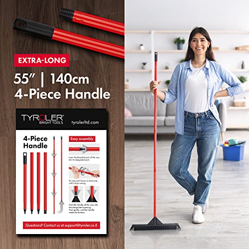 Tyroler Bright Tools Kehrschaufel und Besen einstellen hergestellt aus 100% Natürlich Gummi – Bild 7