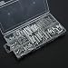 Liovns Mdingbao-Tension Spring Steel Spring Electrical Hardware Drum Extension Tension Springs Pressure Suit Metal Kit, 200Pcs/box, Strong Stretching Ability