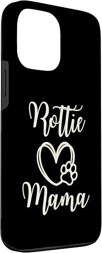 Miniatura 3 de Funda Rottweiler para iPhone 13 Pro Max Rottie Mom para mujer, idea de regalo para mamá