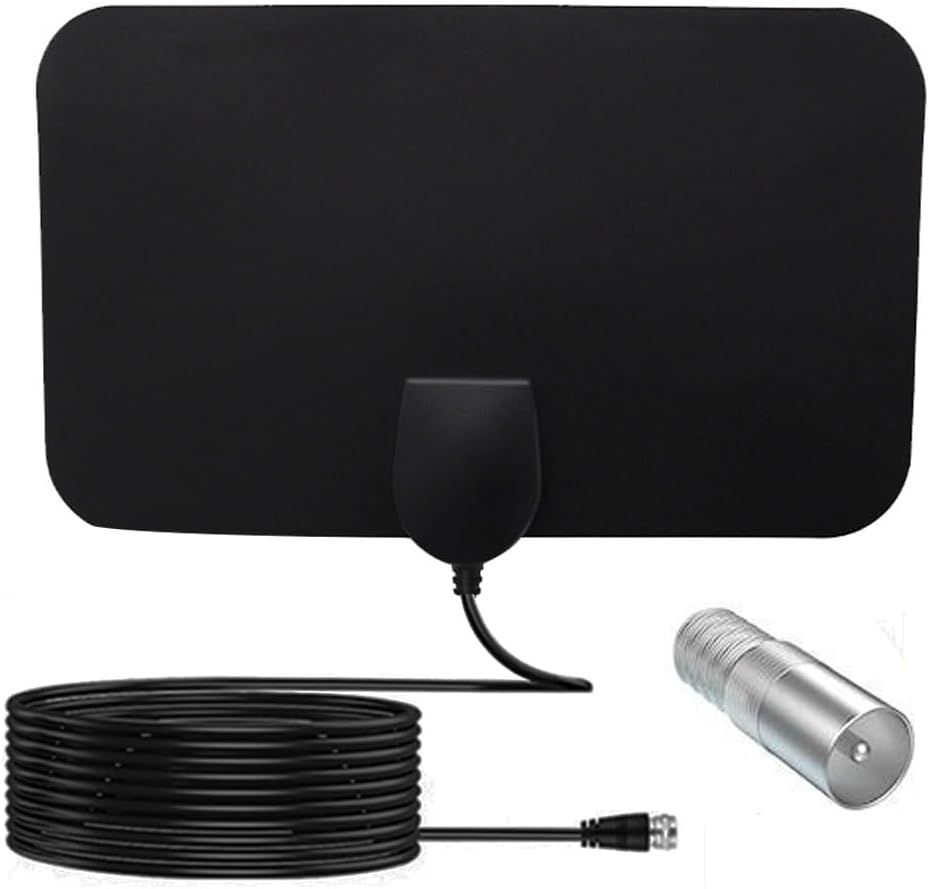 TV Antennas, HD Digital Antenna for Smart TV Indoor, 360°Signal Reception-Digital tv Antenna Indoor for Local Channels-Support 4K 1080p for All Type of HDTV Digital TV's