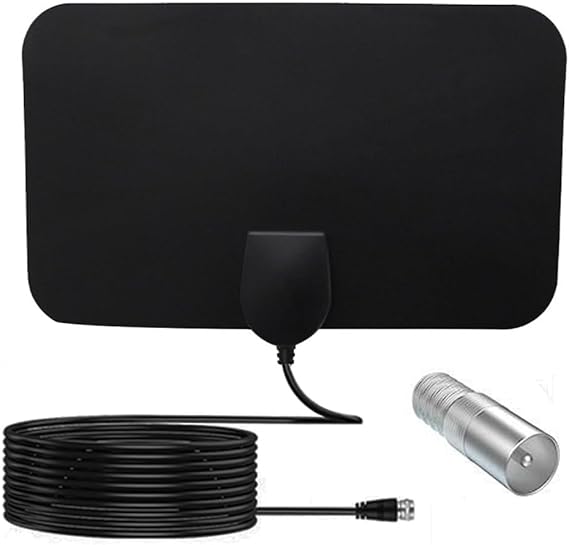 TV Antennas, HD Digital Antenna for Smart TV Indoor, 360°Signal Reception - Digital TV Antenna Indoor Support 4K 1080p for All Type of HDTV Digital TV's