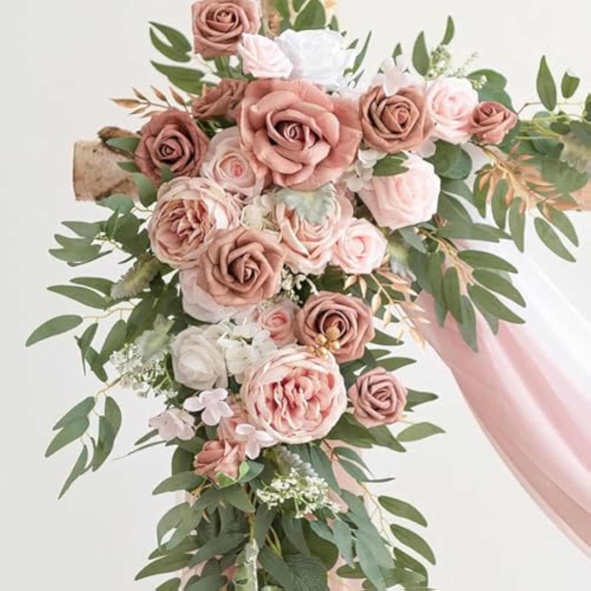 Wedding Arch Flowers Rustic Artificial Flowers for Reception