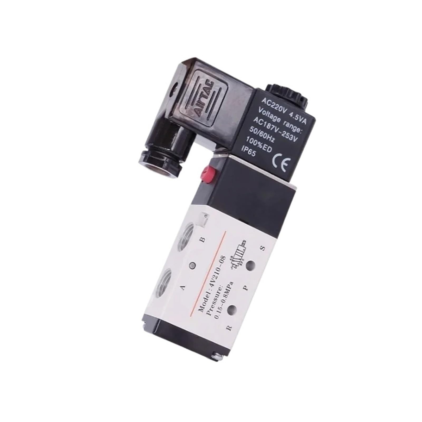 Vanne magnétique 4V330C-10 DC12V électrovanne pneumatique 4V310-10