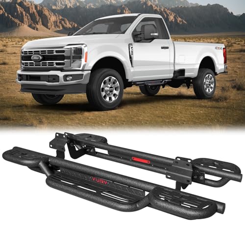 Estribos de Acero para Ford F150/F250 2015-2025 Negros