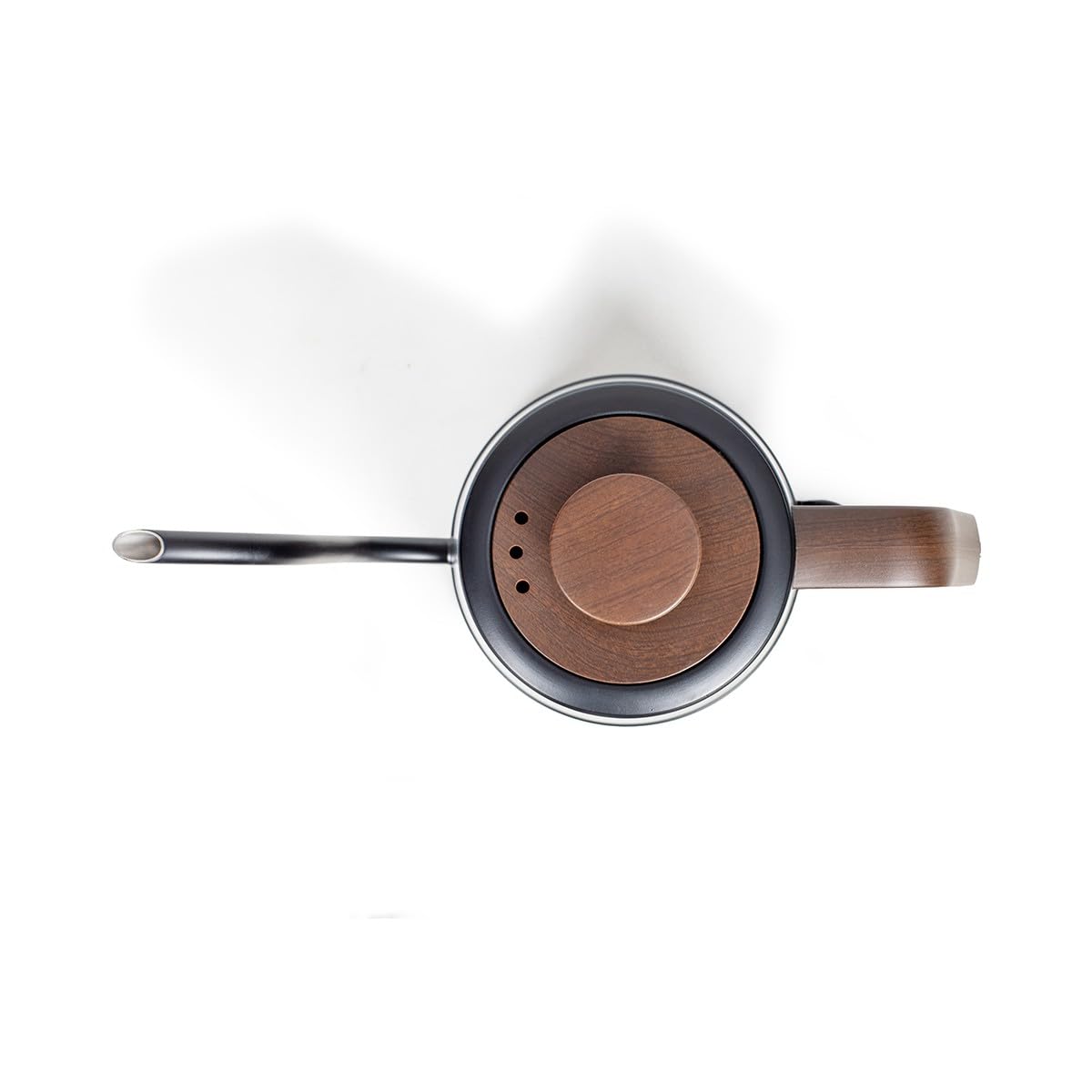 Bollitore A Collo Di Cigno - Livoo - Dod206 - 1360 W - 1 L - Base Girevole A 360? - Nero / Marrone