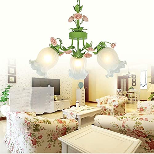 Lampe jardin fleur salon restaurant design romantique et minimaliste CFWSHJ