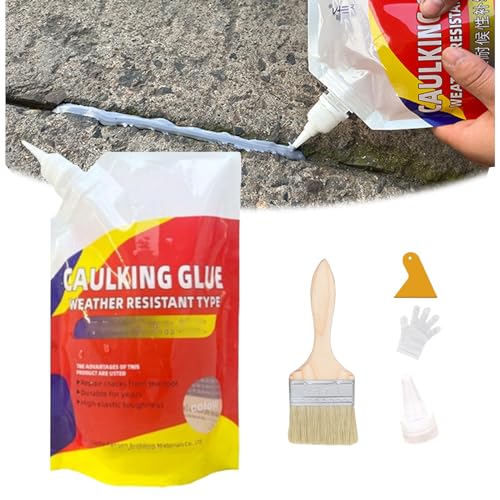 Sellador impermeable para grietas en concreto 500g miniatura 1