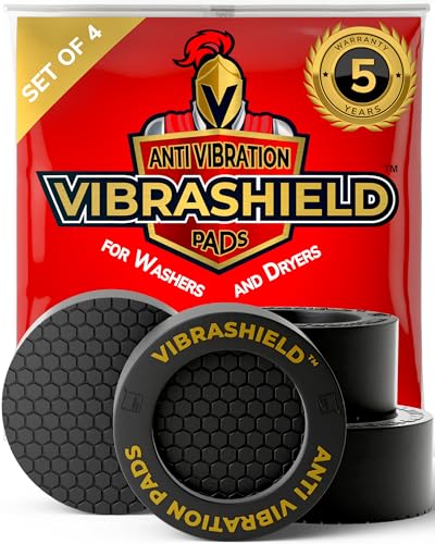 Anti Vibration Pads for Washing Machine with HexaGrip - Stops...