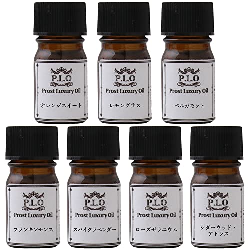Prost Luxury Oil ピュア エッセンシャルオイル 7本 アロマオイル ストレスセットのサムネイル