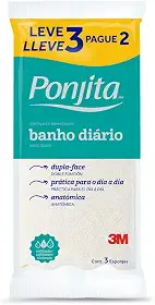 ZKMAGIC Ponjita 3M Esponja Para Banho Amarela Leve 3 E Pague 2