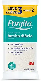 ZKMAGIC Ponjita 3M Esponja Para Banho Amarela Leve 3 E Pague 2