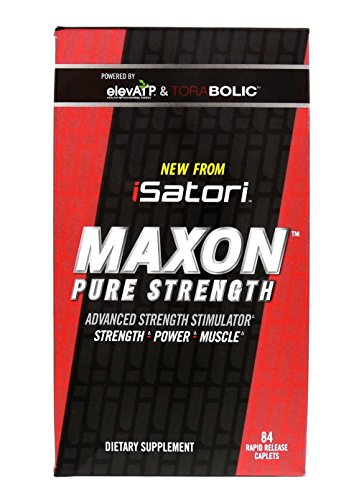 iSatori Maxon Pure Strength Rapid Release Caplets, 84 Count
