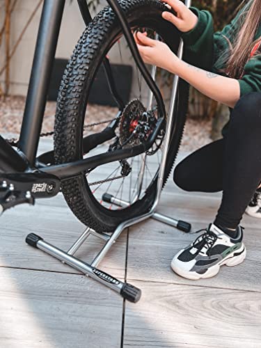 Willworx Bike Super Stand, Gray Metallic, 75 x 42 x 42-cm - Image 6