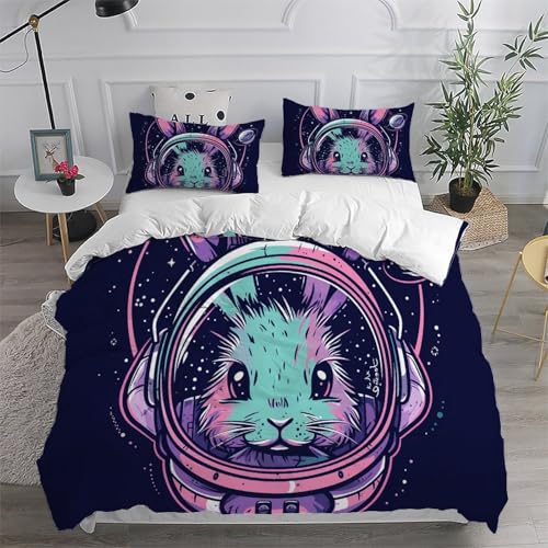 Housse de couette 3D garçon 220x240 pour simplifier le lit avec fermeture éclair intégrée - 6