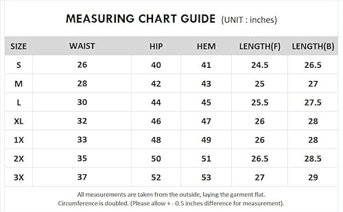 Themogan Women's Drawstring Dolphin Hem Soft Jersey Pocket Midi Skirt Army Green S #TOP6