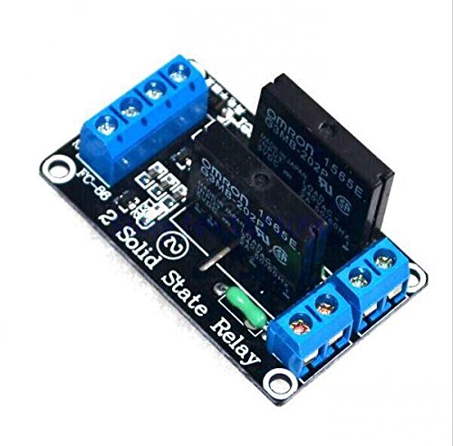 Techtonics 5V 2-Channel SSR Solid State Relay Module 240V 2A Output with Resistive Fuse-image-37