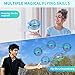 2PCS Flying Orb Ball Toys 2025, Uique Gift Hand Controlled Boomerang Hover Ball, Mini Drone Cosmic Globe Fidget Spinning Kids Adults Outdoor Fly Toy Birthday for Boys Girls Teens