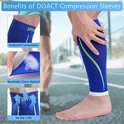DOACT Maniche a Compressione Polpaccio per Uomo e