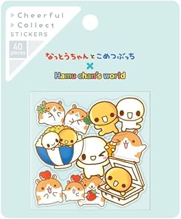 クラックス シール チアフルコレクトステッカー ナットウチャン ハムチャンズワールド 134042