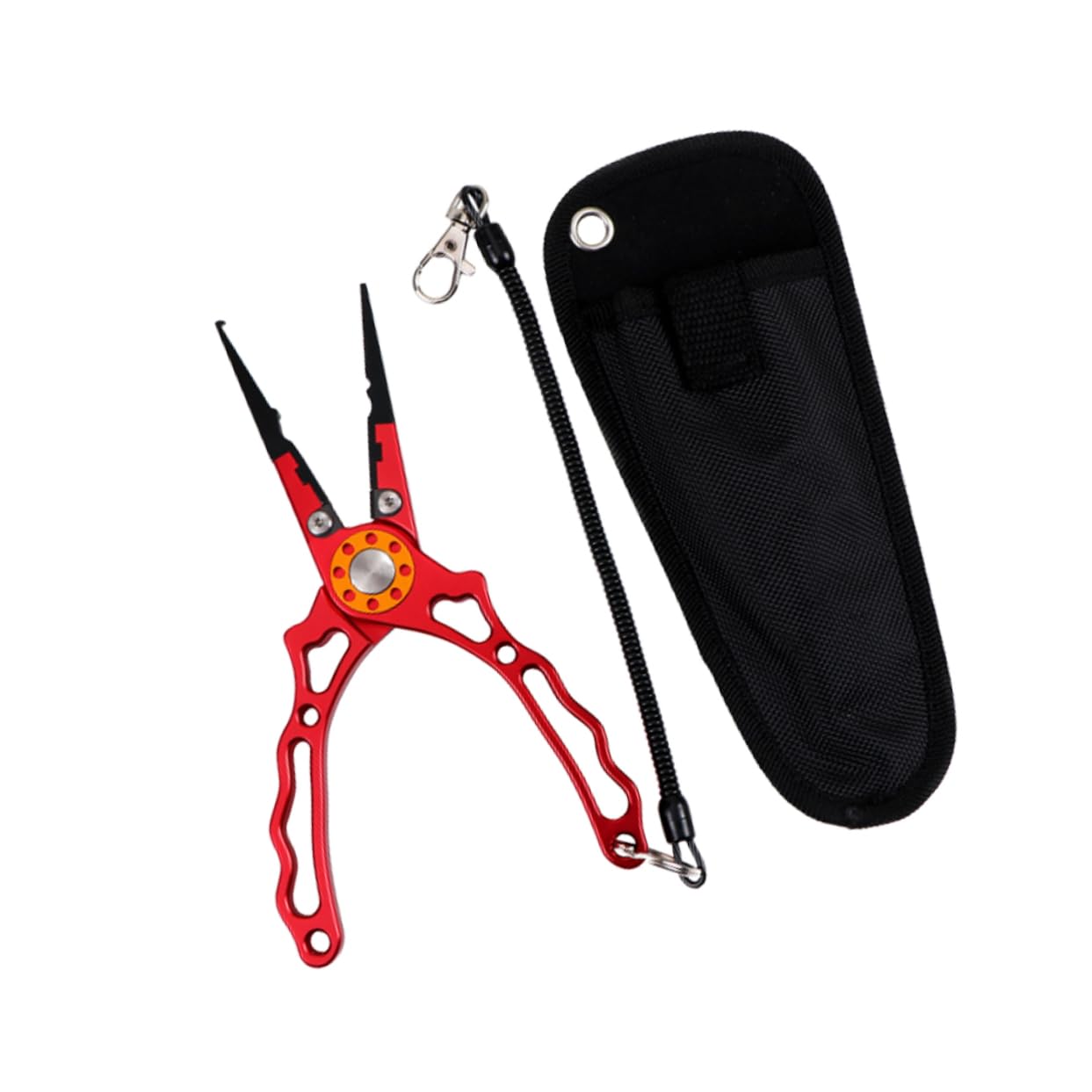 INOOMP Pinze Per La Pesca In Acqua Salata Strumenti Per Intrecciare Kit Di Pesca Dispositivo Di Rimozione Del Gancio Pinze Per La Rimozione Di Ganci Scissor Split Ring